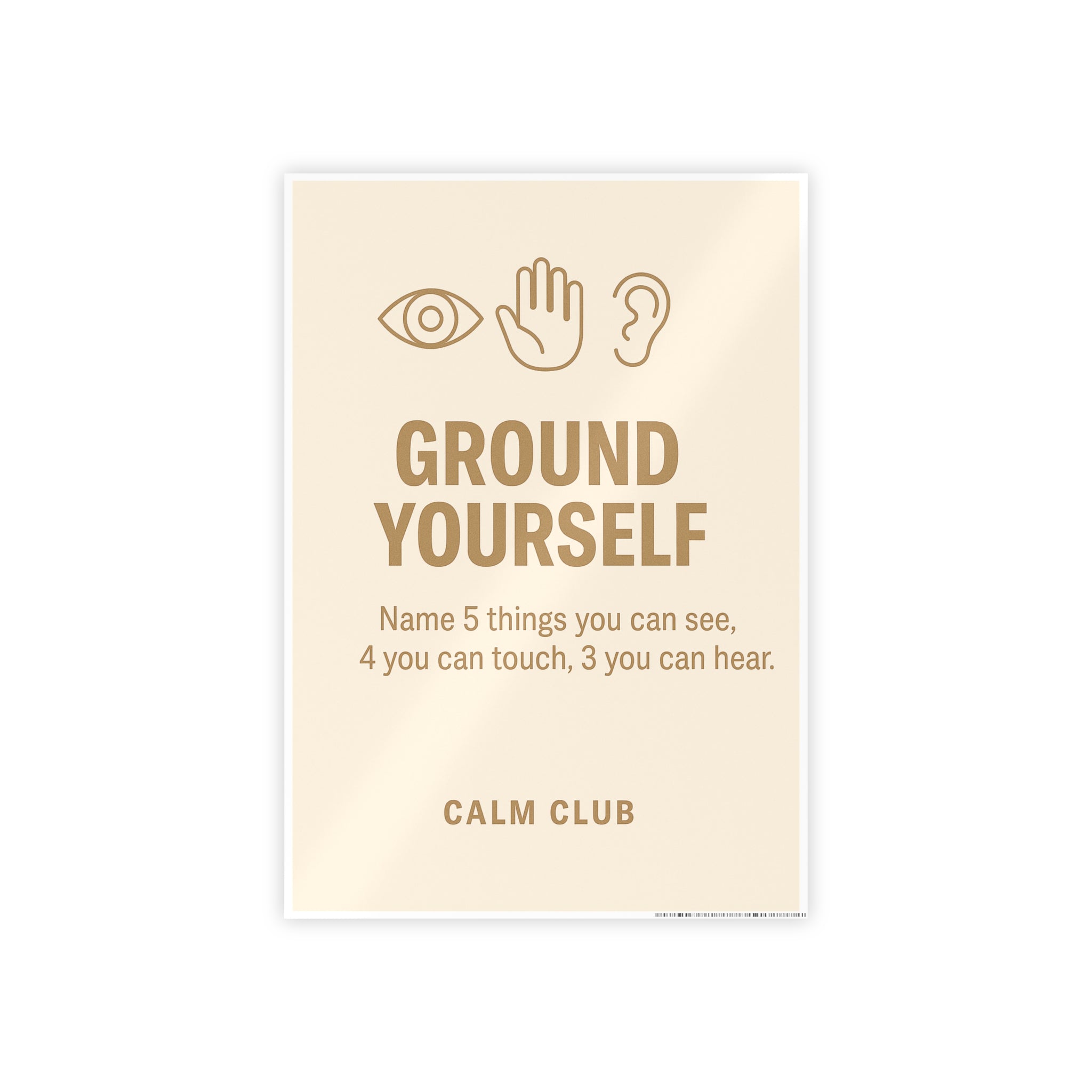 Ground Yourself Poster