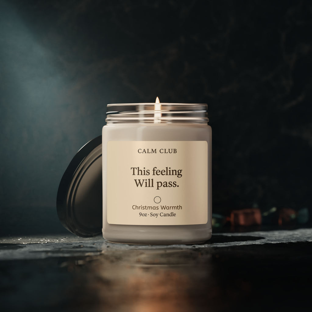 Calm Club 9oz Soy Candle-This Feeling Will Pass