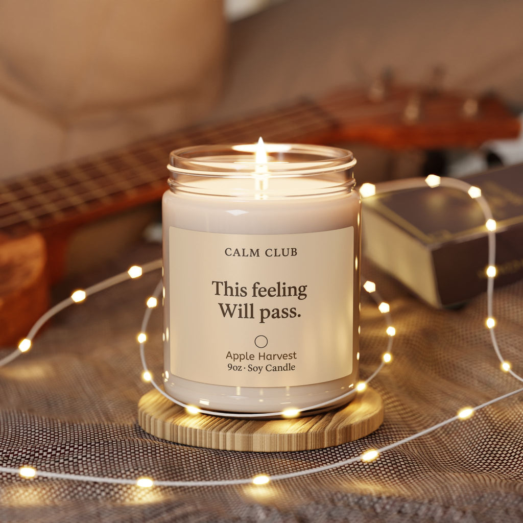 Calm Club 9oz Soy Candle-This Feeling Will Pass
