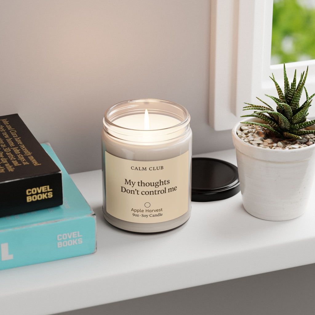 Calm Club 9oz Soy Candle — My Thoughts Don’t Control Me